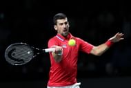 The World No. 1 in action at the Davis Cup